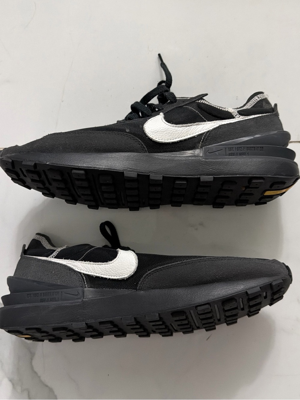 Nike Multi-Color Waffle One Custom Sneakers